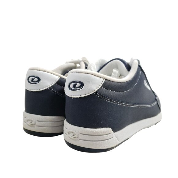 Dexter Womens Size 6.5 Navy Bowling Shoes Slide-Rite Soles Lace-Up Athletic - Picture 4 of 8